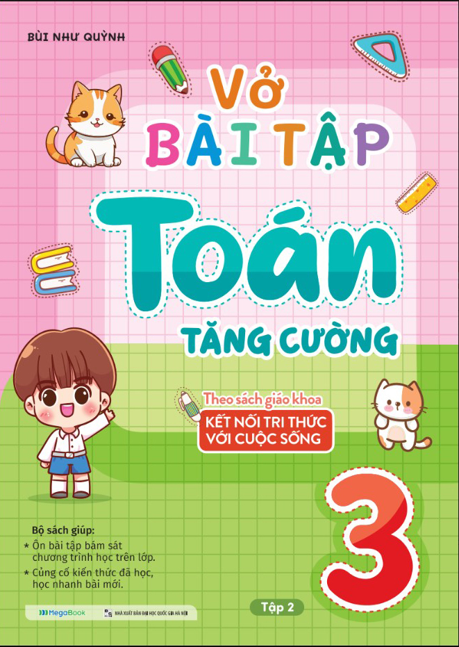 Bộ Vở Bài Tập Toán Tăng Cường 3 - Tập 2 (Theo Sách Giáo Khoa Kết Nối Tri Thức Với Cuộc Sống) - Ảnh 2