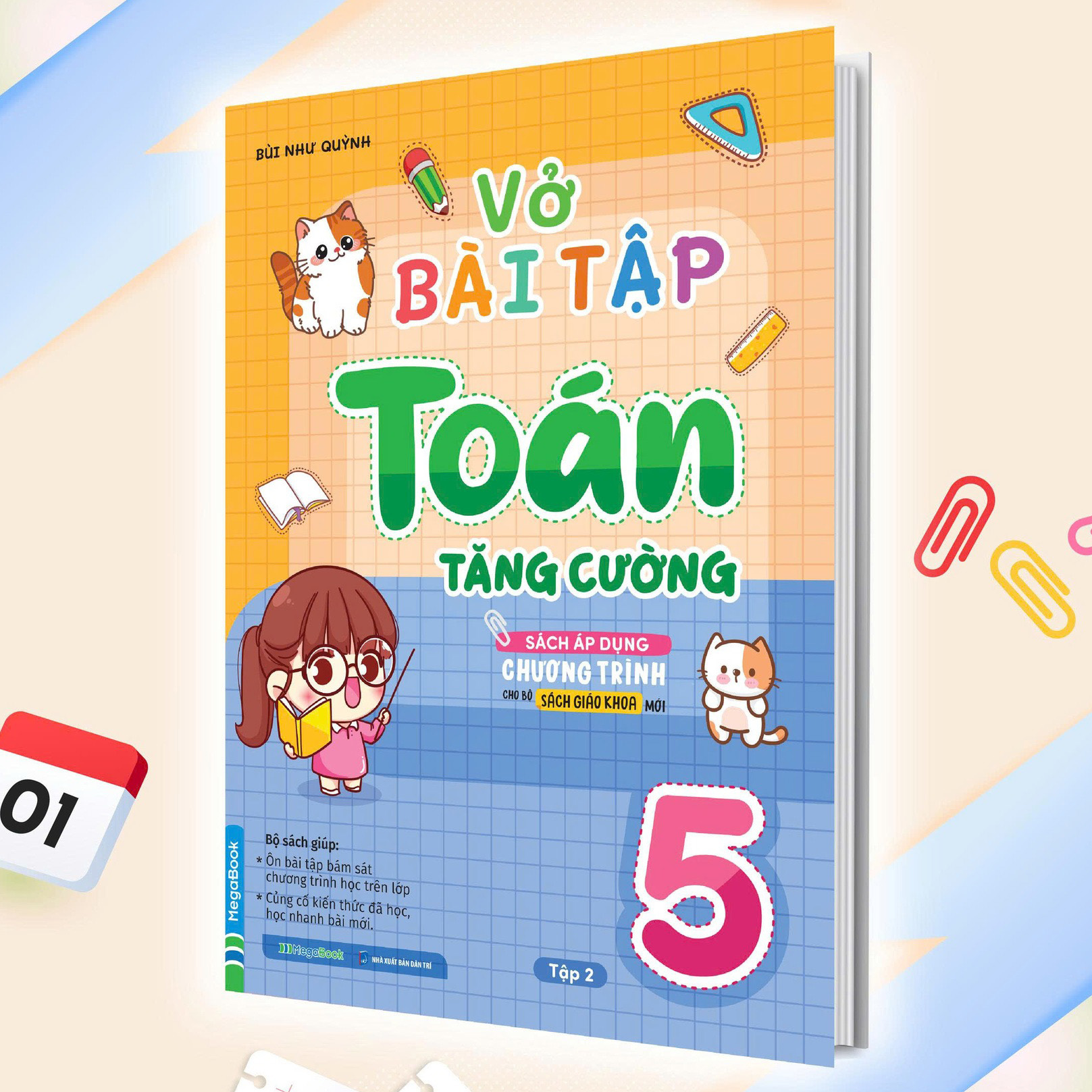 Bộ
						
										
										Vở Bài Tập Toán Tăng Cường 5 Tập 2