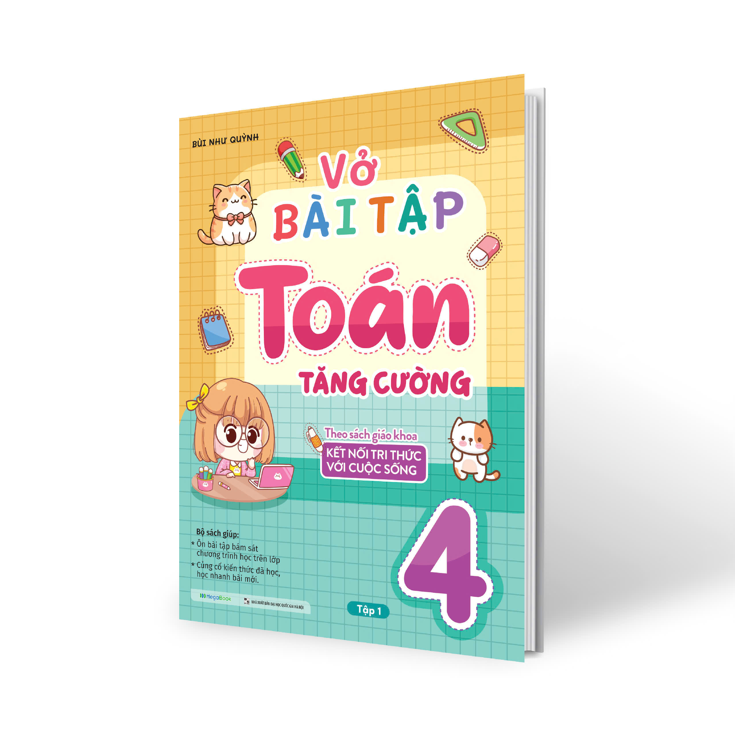 Bộ Vở Bài Tập Toán Tăng Cường Lớp 4 - Tập 1 (Theo Sách Giáo Khoa Kết Nối Tri Thức Với Cuộc Sống) - Ảnh 5