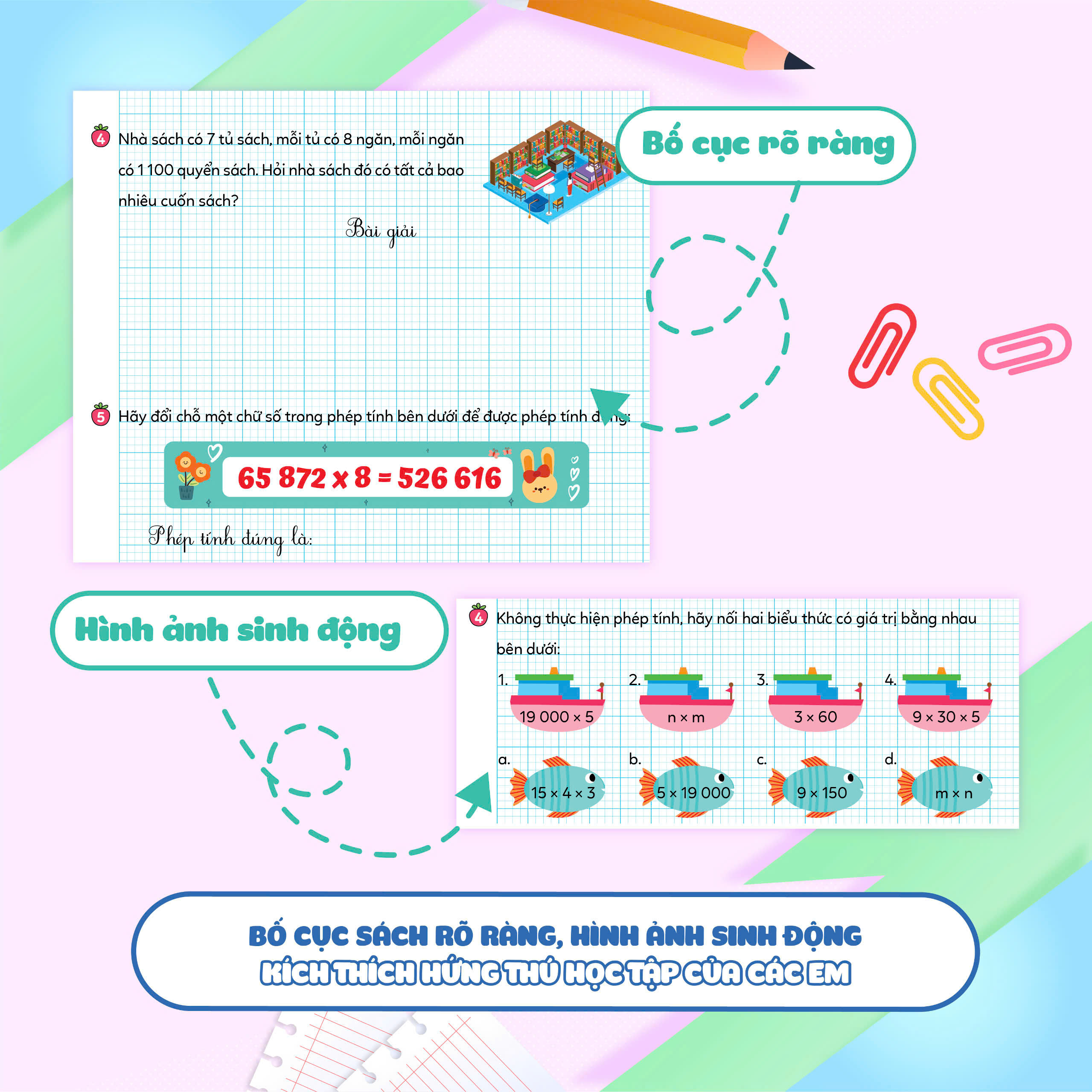 Bộ Vở Bài Tập Toán Tăng Cường Lớp 4 - Tập 2 (Theo Sách Giáo Khoa Kết Nối Tri Thức Với Cuộc Sống) - Ảnh 6
