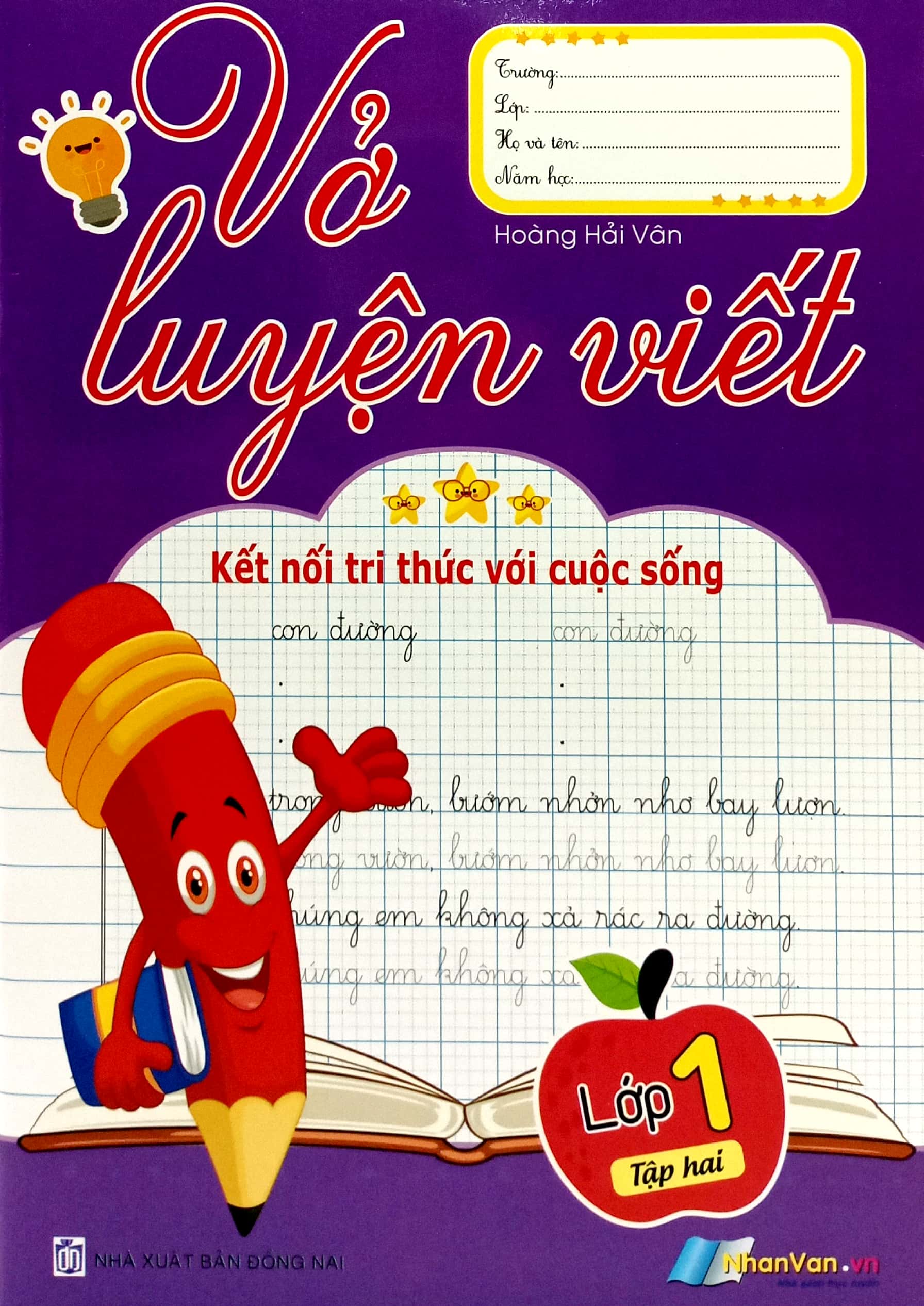 Bộ Vở Luyện Viết Lớp 1 - Tập 2 (Kết Nối Tri Thức Với Cuộc Sống) - Ảnh 2