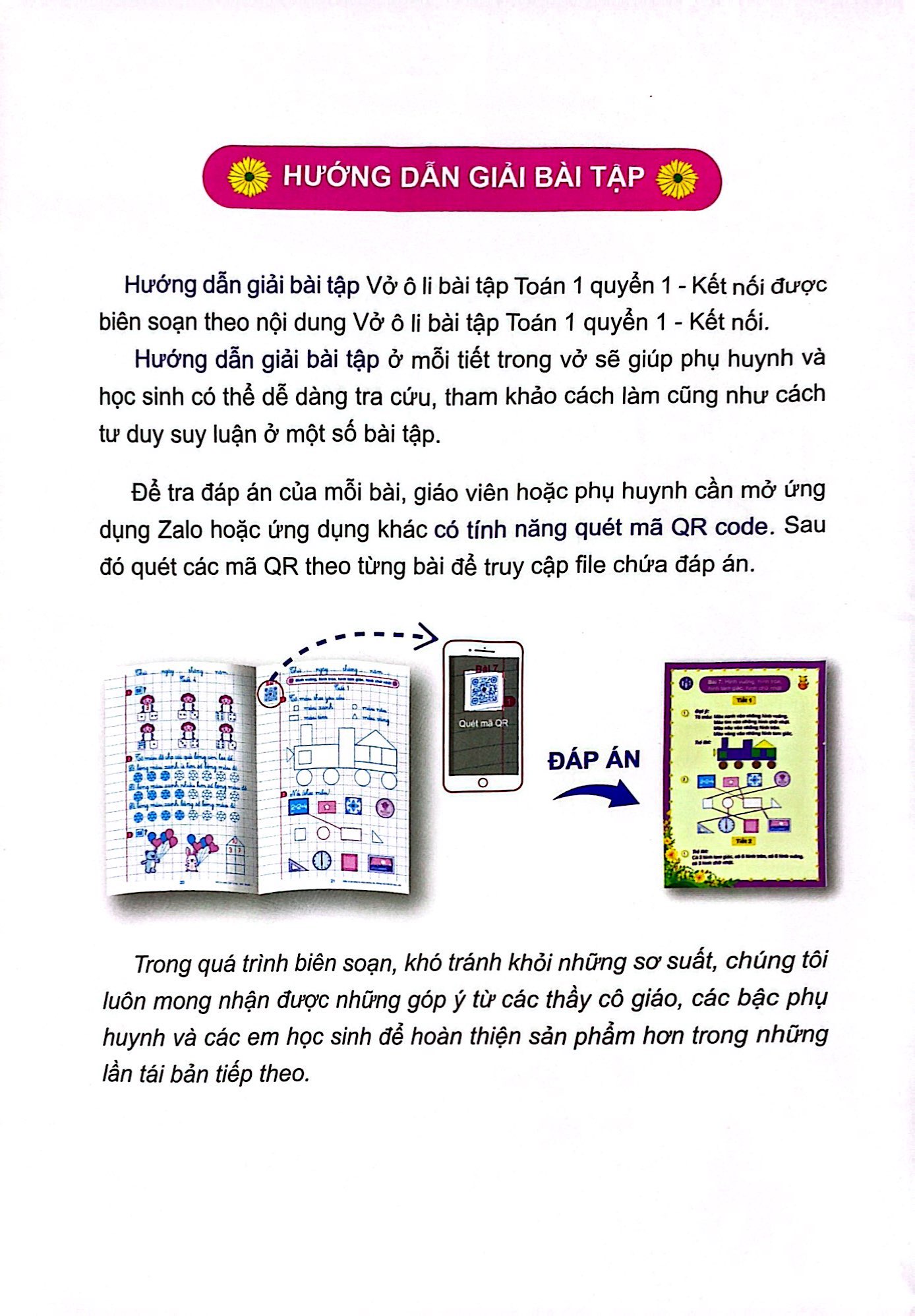 Bộ Vở Ô Li Bài Tập Toán 1 - Tập 1 (Kết Nối - 2022) - Ảnh 3