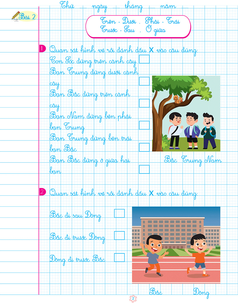 bộ vở ô li bài tập toán lớp 1 - quyển 1 (biên soạn theo chương trình mới) - Ảnh 4