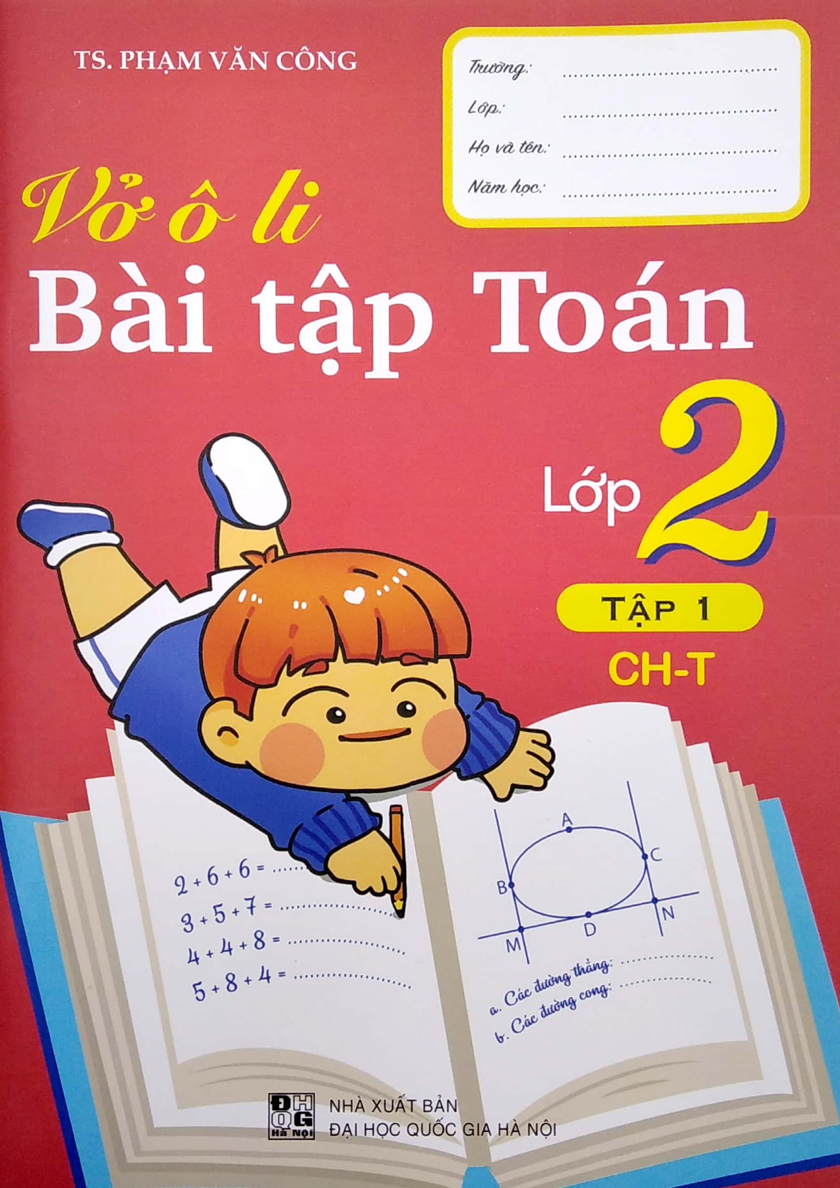 bộ vở ô li bài tập toán lớp 2 - tập 1 (ch-t) - Ảnh 2