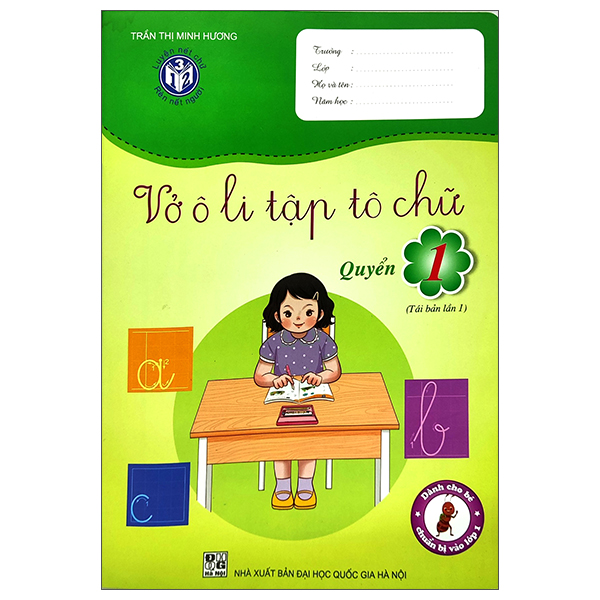 bộ vở ô li tập tô chữ - quyển 1 (tái bản)