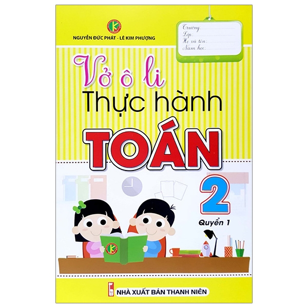 bộ vở ô li thực hành toán 2 - quyển 1