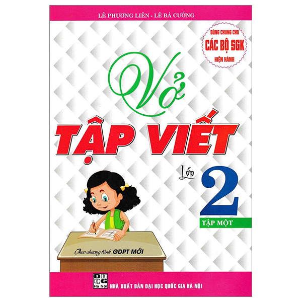 bộ vở tập viết lớp 2 - tập 1 (biên soạn theo chương trình giáo dục phổ thông mới)