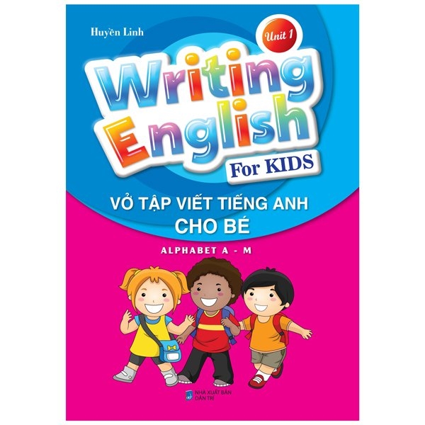 bộ vở tập viết tiếng anh cho bé - tập 1