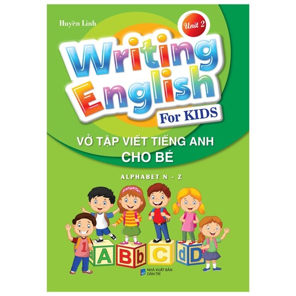 bộ vở tập viết tiếng anh cho bé - tập 2