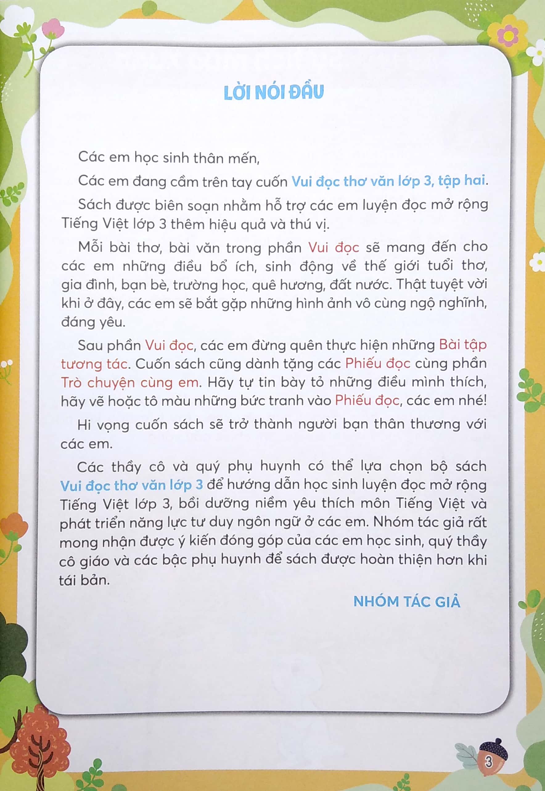 Bo
						
										
										Vui Doc Tho Van Lop 3 - Tap 2 (Bo Chan Troi Sang Tao) - Ảnh 3