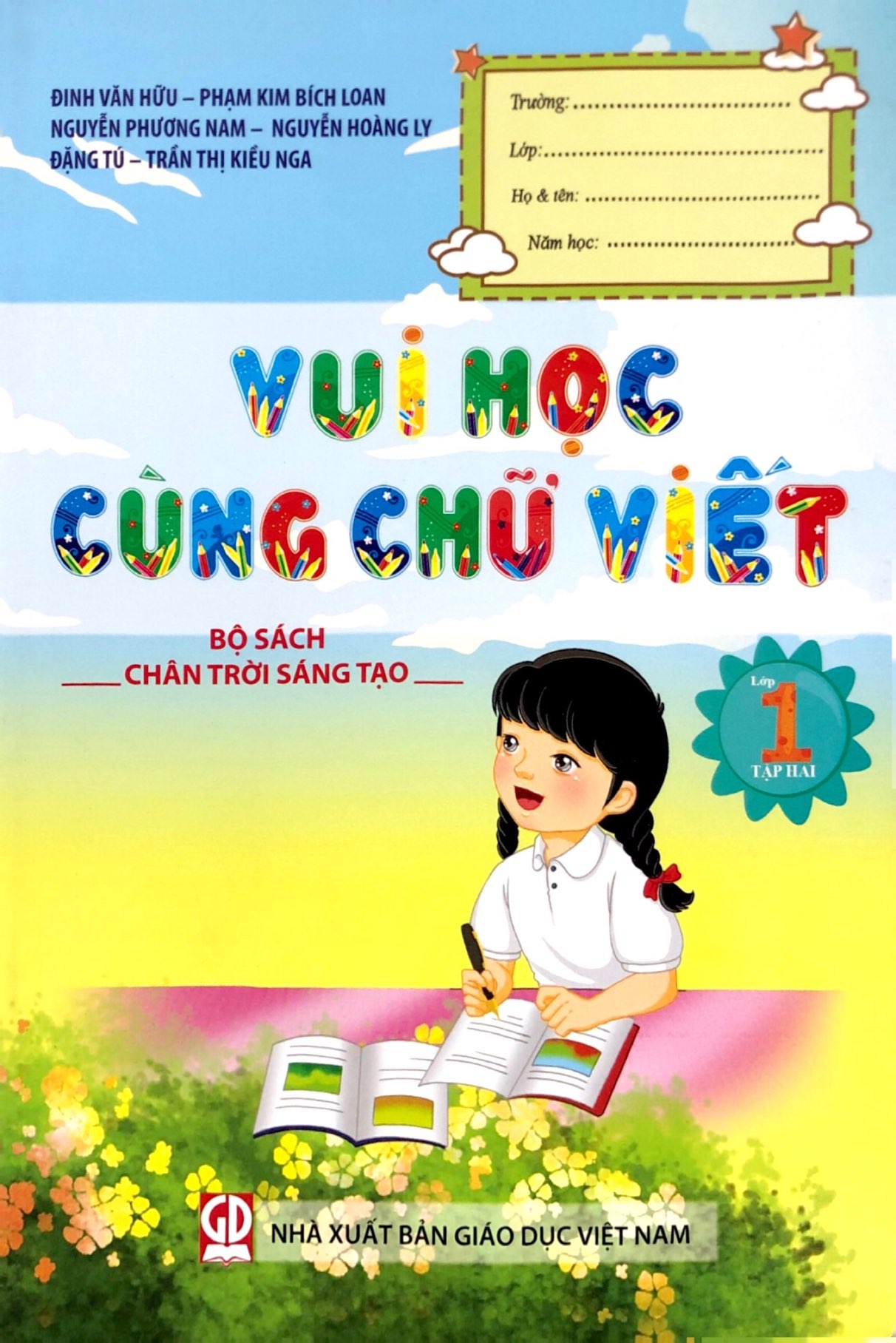 Bộ Vui Học Cùng Chữ Viết Lớp 1 - Tập 2 (Bộ Sách Chân Trời Sáng Tạo) (Tái Bản 2023) - Ảnh 2