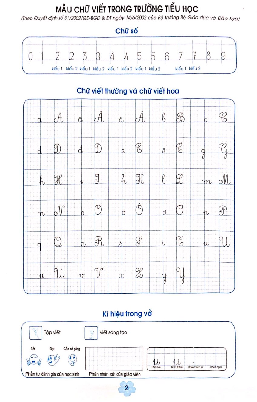 Bộ Vui Học Cùng Chữ Viết Lớp 1 - Tập 2 (Bộ Sách Chân Trời Sáng Tạo) (Tái Bản 2023) - Ảnh 3