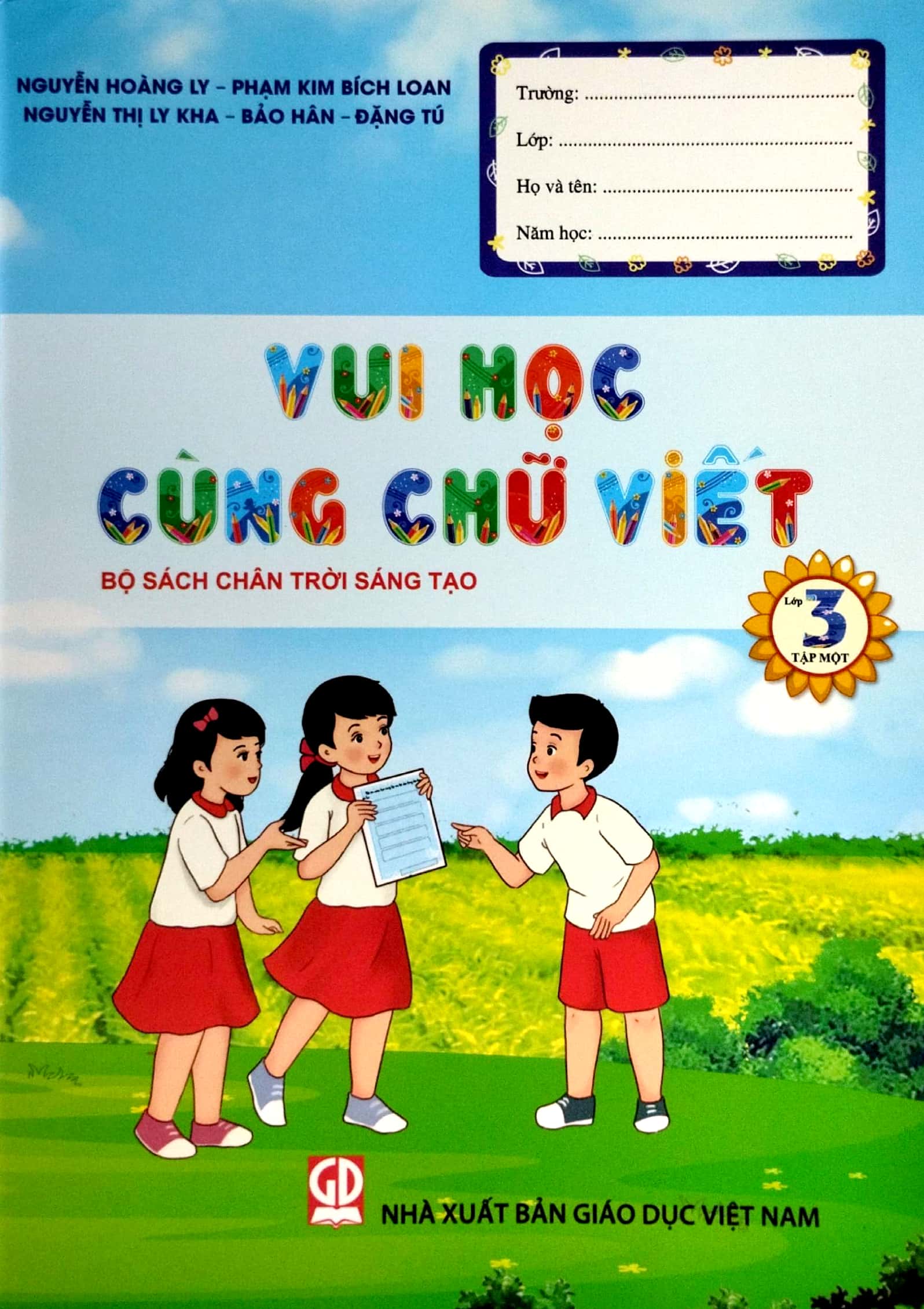 bộ vui học cùng chữ viết lớp 3 - tập 1 (chân trời sáng tạo) (2023) - Ảnh 2