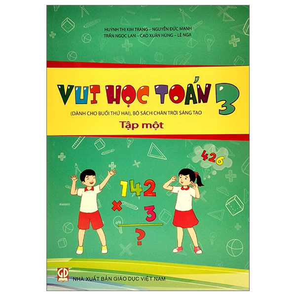 bộ vui học toán 3 - tập 1 (bộ chân trời sáng tạo)