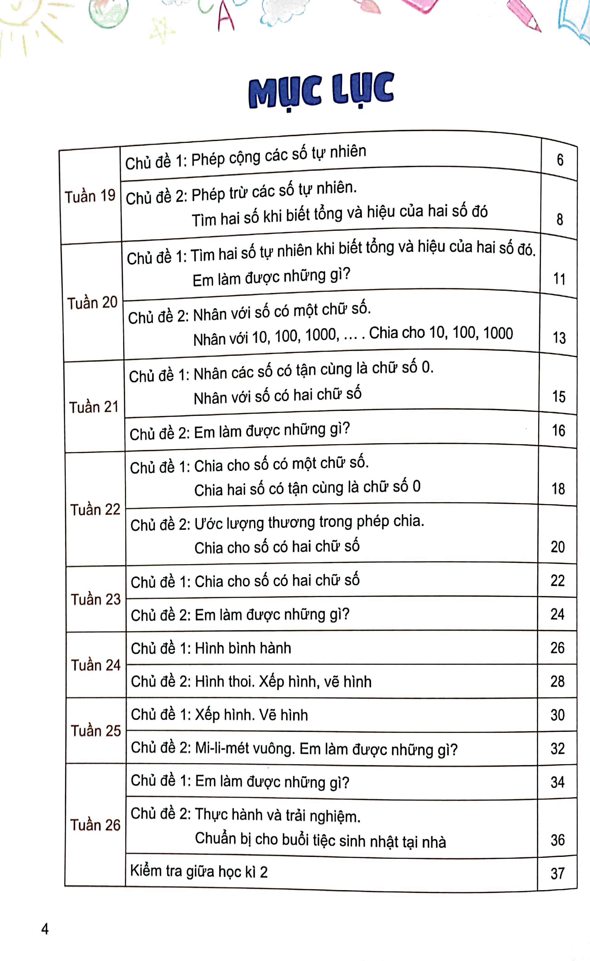 Bộ
						
										
										Vui Học Toán 4 - Tập Hai (Dành Cho Buổi Học Thứ Hai) - Bộ Sách Chân Trời Sáng Tạo - Ảnh 3