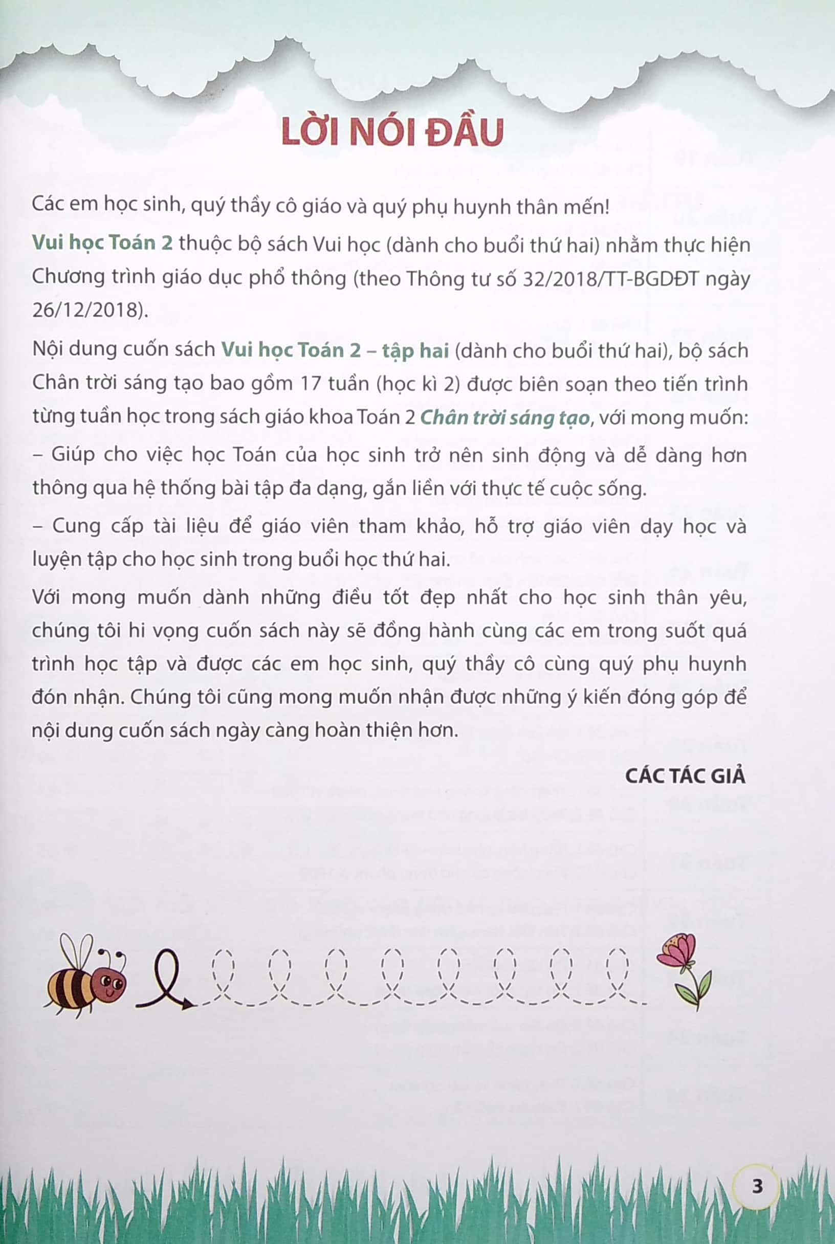 bộ vui học toán lớp 2 - tập 2 (dành cho buổi thứ hai - bộ sách chân trời sáng tạo) (tái bản 2022) - Ảnh 3