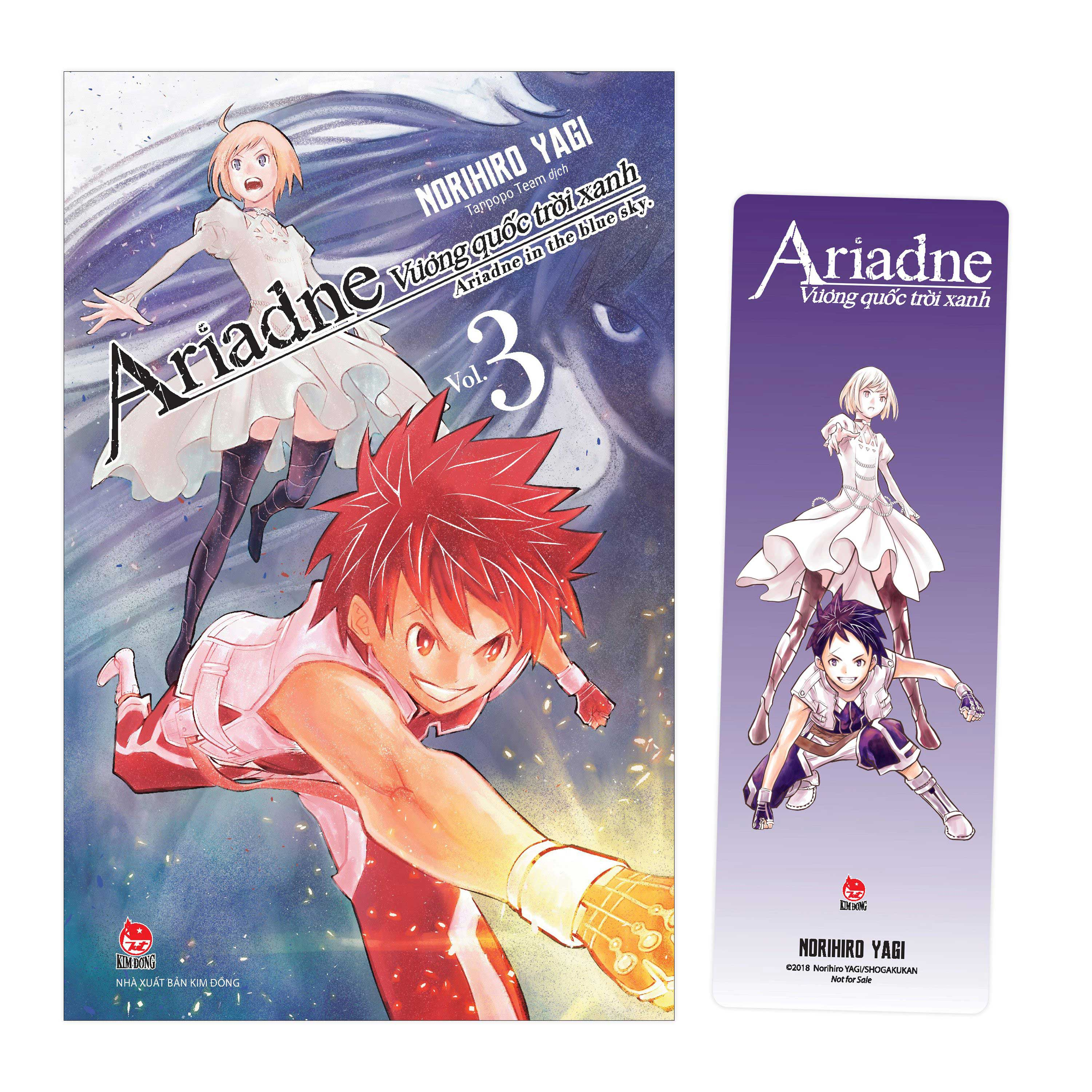 bộ vương quốc trời xanh ariadne - ariadne in the blue sky - tập 3 - tặng kèm bookmark - Ảnh 2