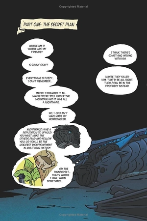 bộ wings of fire #4: the dark secret: a graphic novel - Ảnh 13
