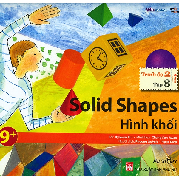 bộ wizmaker trình độ 2 - tập 8 - solid shapes - hình khối