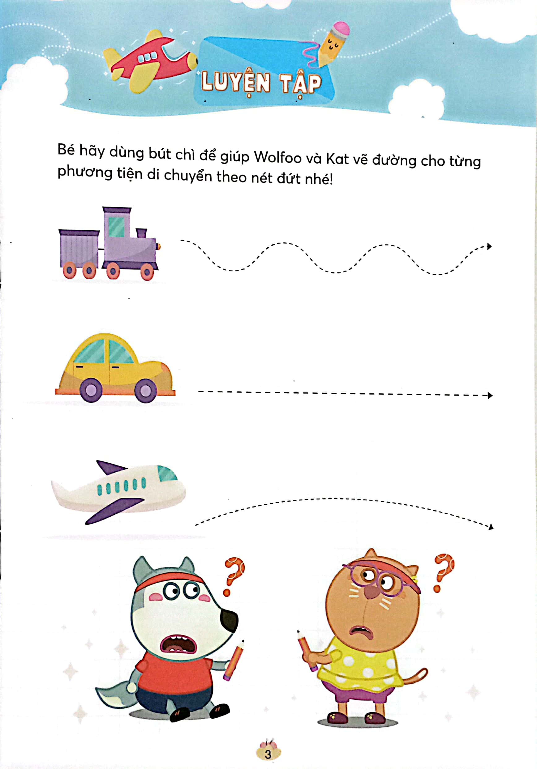 Bộ Wolfoo IQ - Wolfoo Tập Tô Chữ Cái - Tập 1 - Ảnh 5