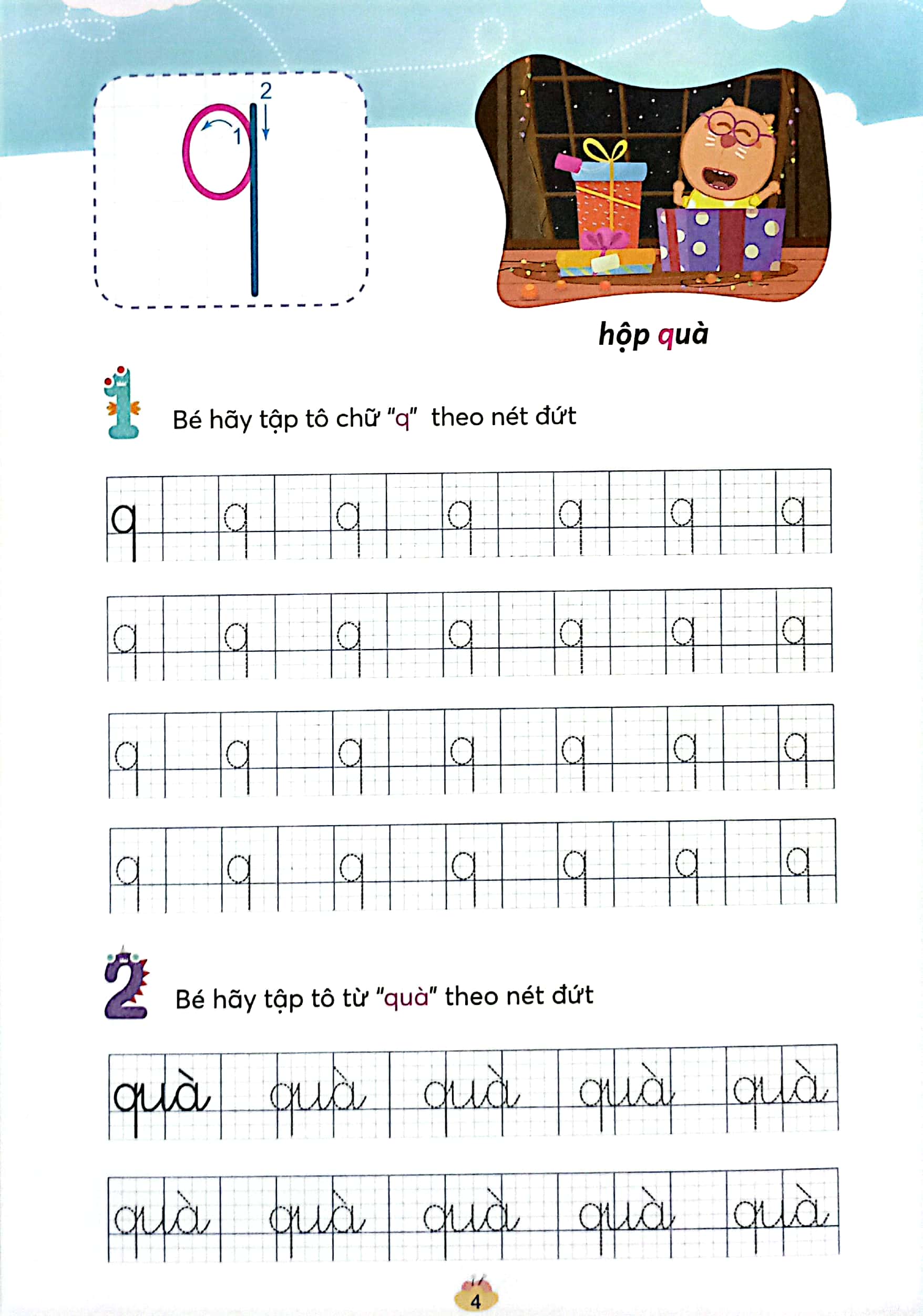 Bộ Wolfoo IQ - Wolfoo Tập Tô Chữ Cái - Tập 4 - Ảnh 6