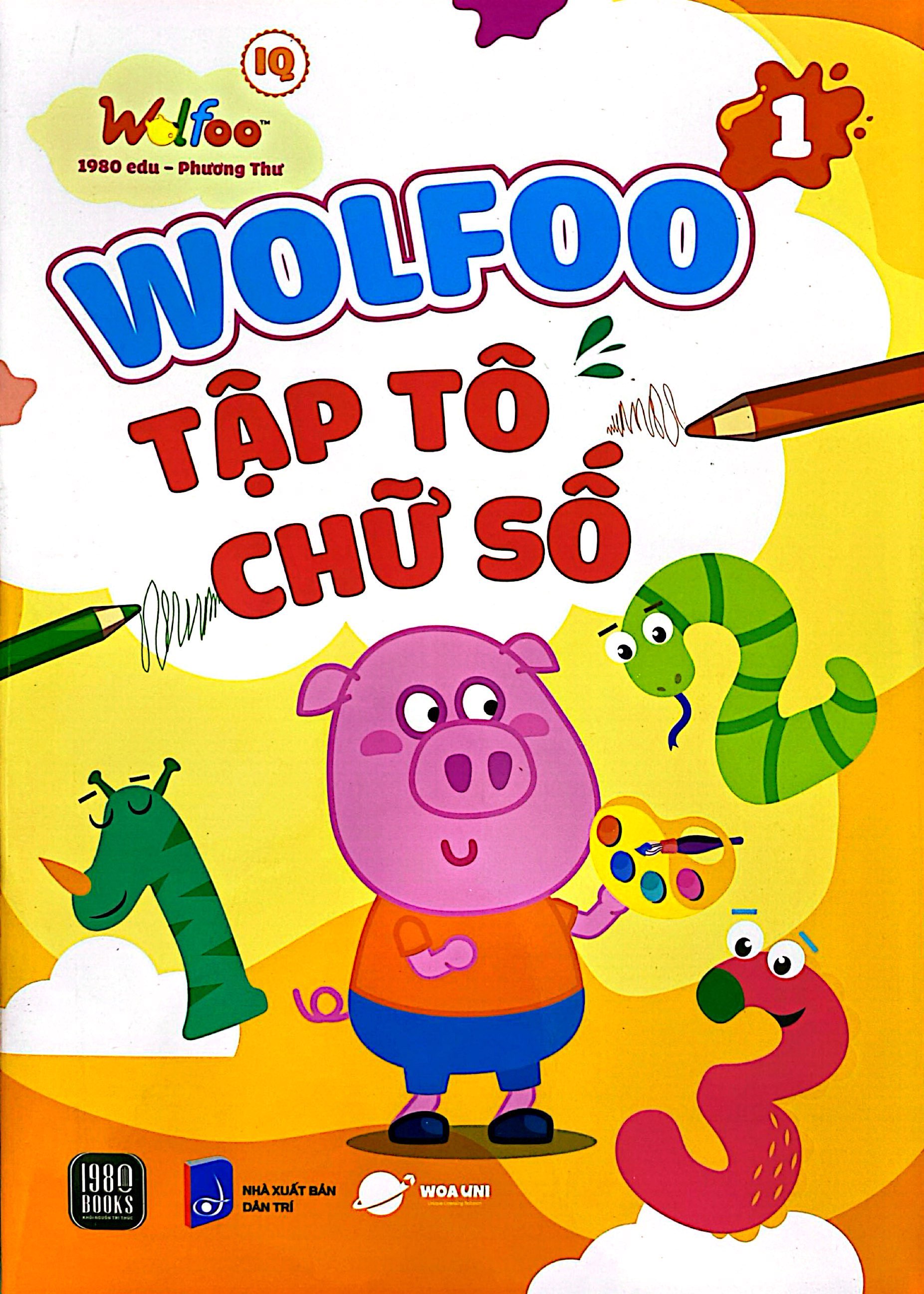 Bộ Wolfoo IQ - Wolfoo Tập Tô Chữ Số - Tập 1 - Ảnh 3