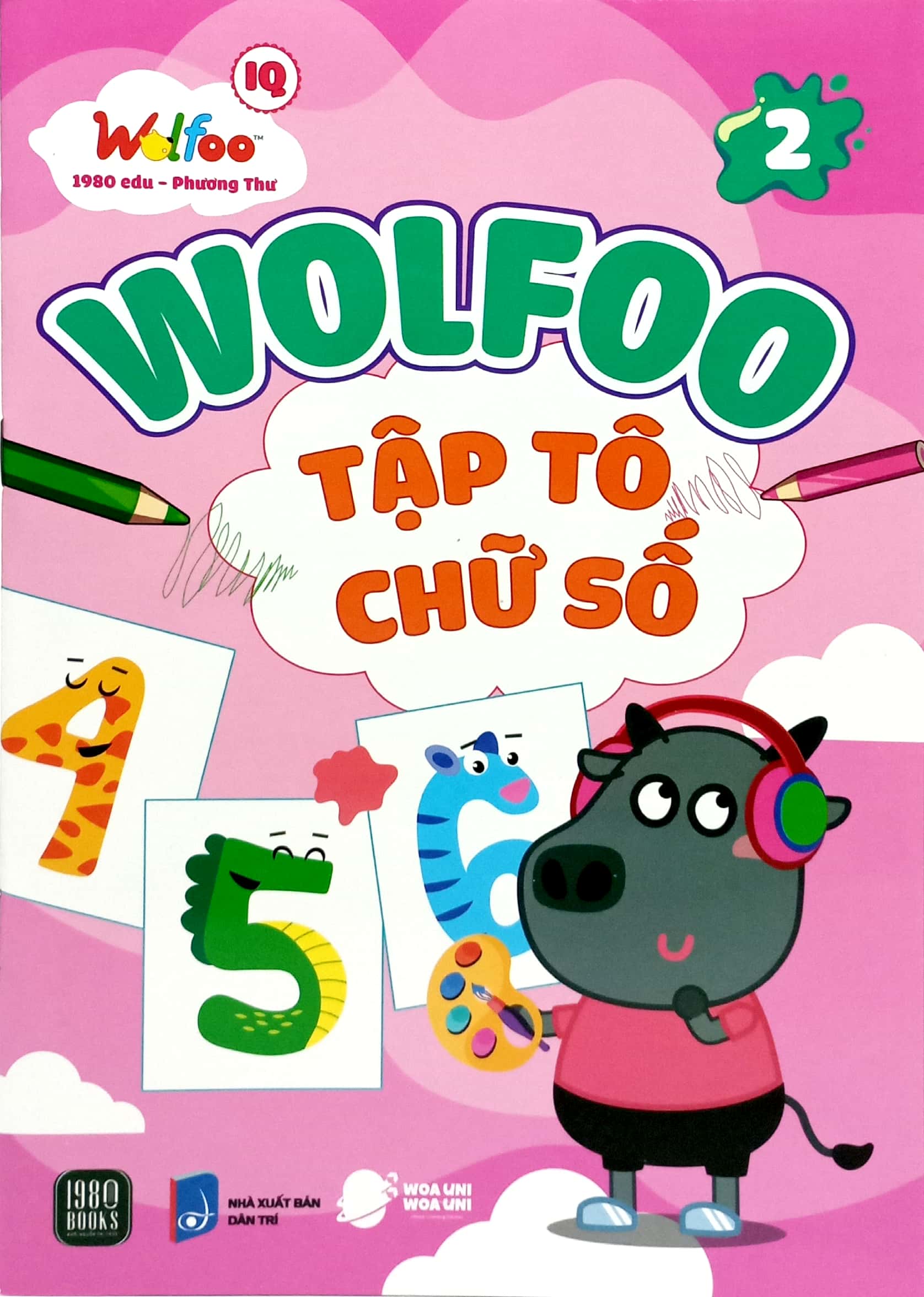 Bộ Wolfoo IQ - Wolfoo Tập Tô Chữ Số - Tập 2 - Ảnh 3