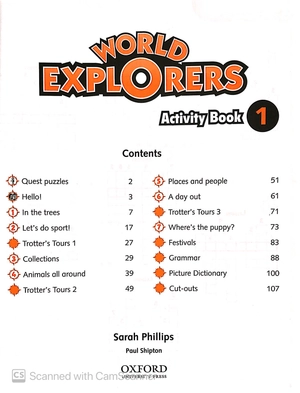 bộ world explorers 1 activity book - Ảnh 3