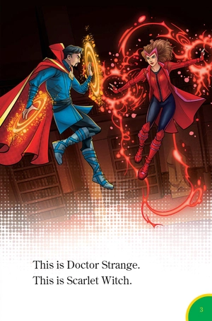 bộ world of reading level 1: this is doctor strange and scarlet witch - Ảnh 6