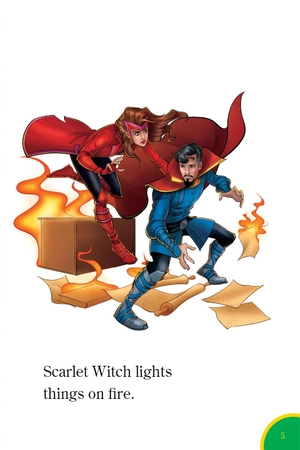 bộ world of reading level 1: this is doctor strange and scarlet witch - Ảnh 8