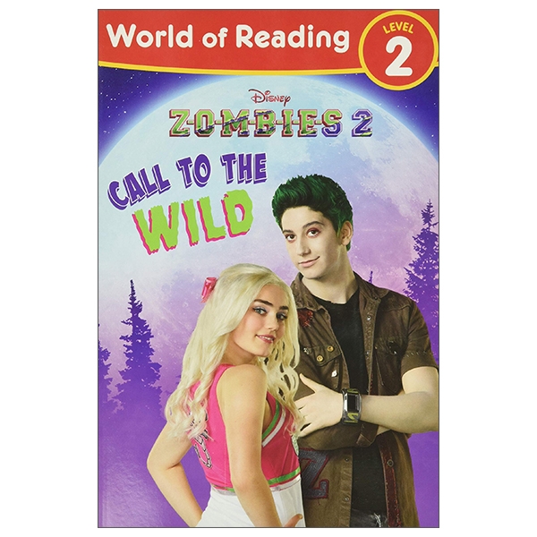 bộ world of reading, level 2: disney zombies 2: call to the wild