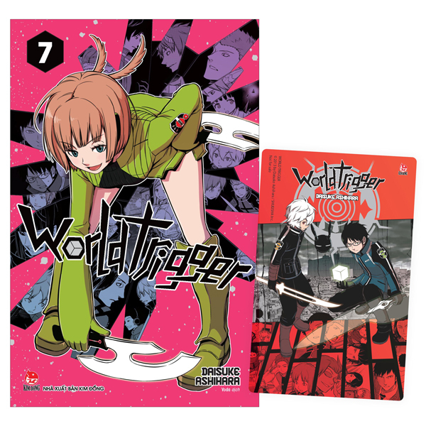 bộ world trigger - tập 7 - tặng kèm pvc card