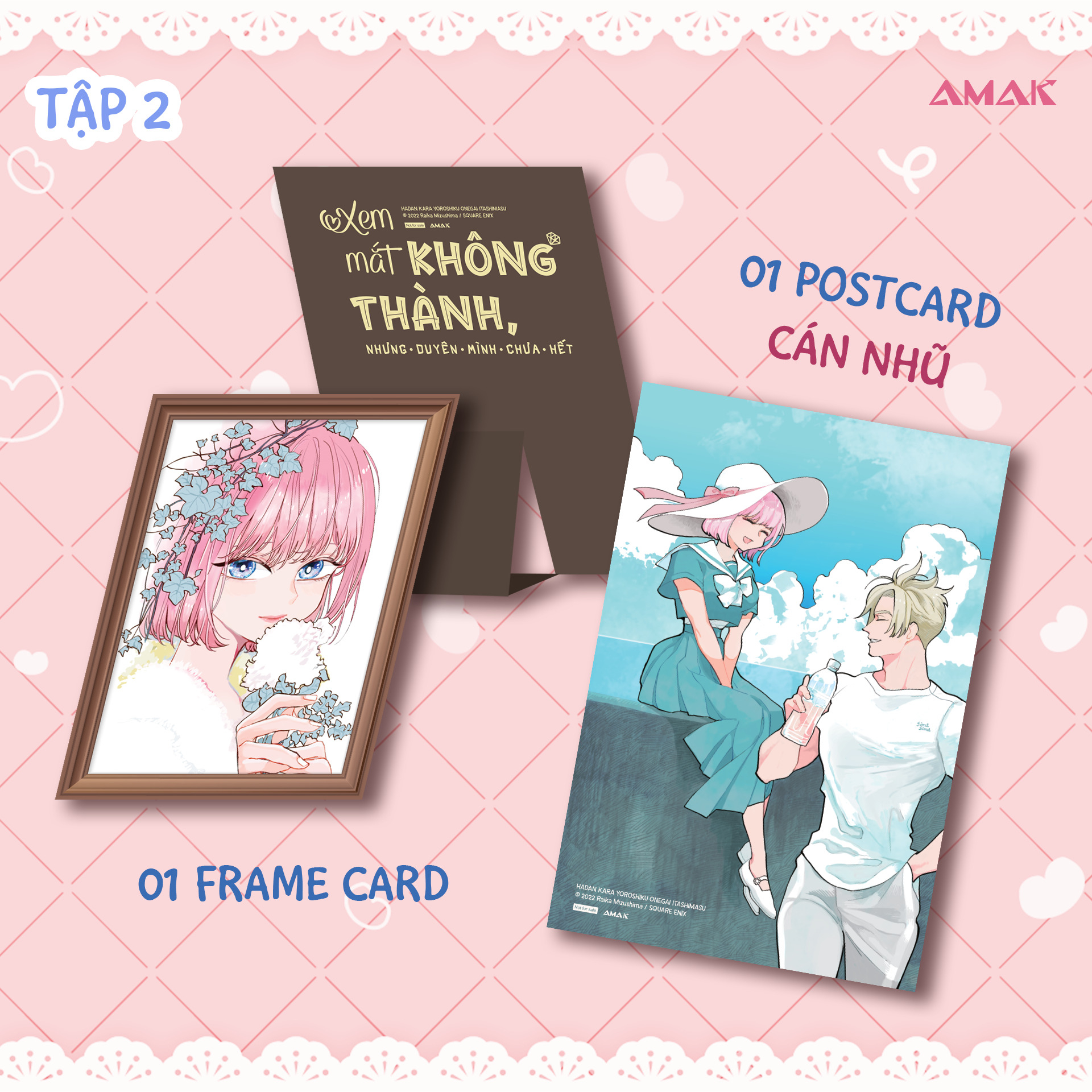 Bo
						
										
										Xem Mat Khong Thanh, Nhung Duyen Minh Chua Het - Tap 2 - Tang Kem 01 Postcard Hai Mat & 01 Frame Card - Ảnh 3