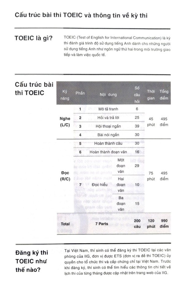 bộ ybm toeic reading 1000 - vol 1 (tái bản) - Ảnh 3