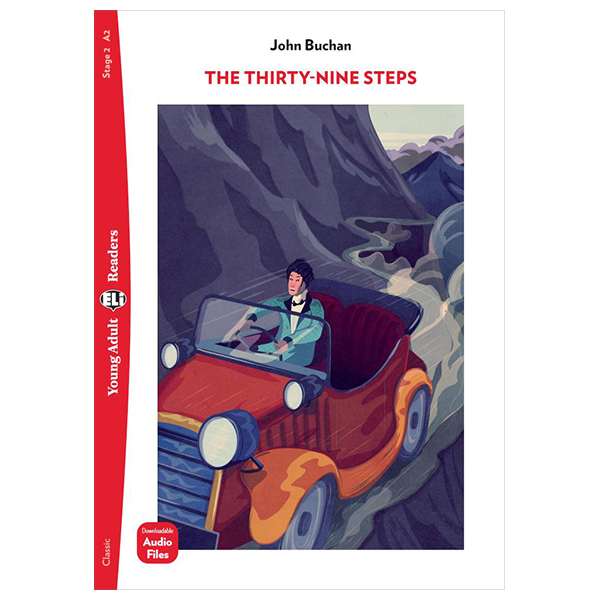 bộ young adult eli readers - the thirty-nine steps - stage 2 a2 - downloadable audio files