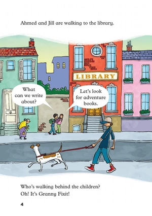 bộ young eli readers - granny fixit and the pirate - stage 1 below a1 - downloadable multimedia - Ảnh 5
