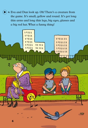 bộ young eli readers - granny fixit and the video game - stage 1 below a1 - downloadable multimedia - Ảnh 7