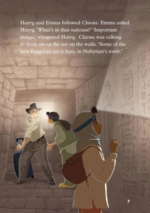 bộ young eli readers - harry and the egyptian tomb - stage 4 a2 - downloadable multimedia - Ảnh 8
