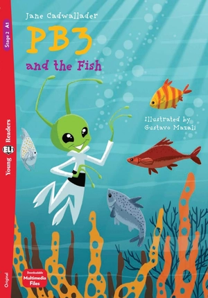 bộ young eli readers - pb3 and the fish - stage 2 a1 - downloadable multimedia - Ảnh 2