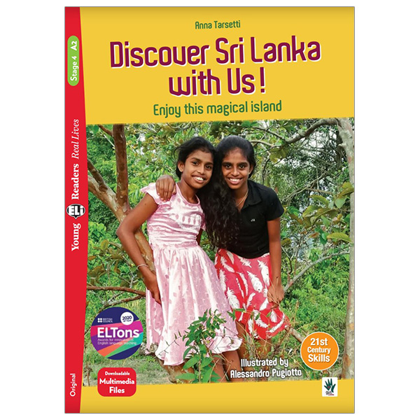 bộ young eli readers real lives - discover sri lanka with us! - stage 4 a2 - downloadable multimedia files