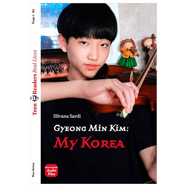 bộ young eli readers real lives - gyeong min kim: my korea - stage 2 a2 - downloadable audio files