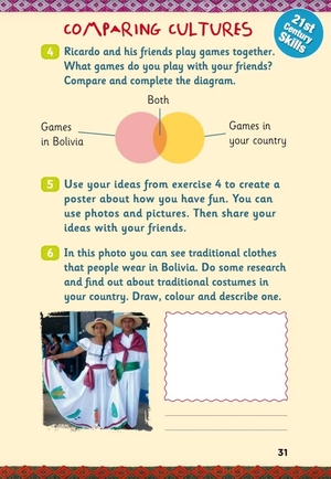bộ young eli readers real lives - my bolivia! - stage 4 a2 - downloadable multimedia files - Ảnh 9