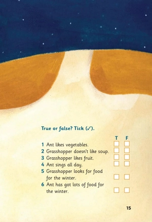 bộ young eli readers - the ant and the grasshopper - stage 1 below a1 - downloadable multimedia - Ảnh 6