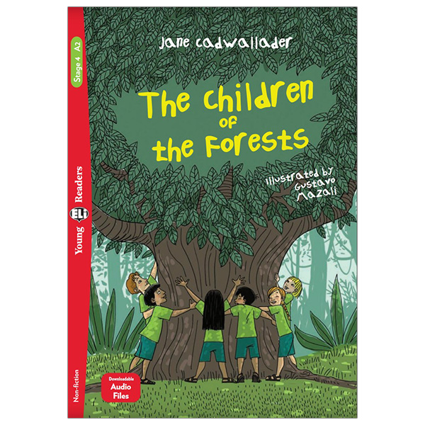 bộ young eli readers -the children and the forests - stage 4 a2 - downloadable audio files