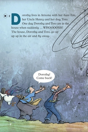 bộ young eli readers - the wonderful wizard of oz - stage 2 a1 - downloadable multimedia - Ảnh 3