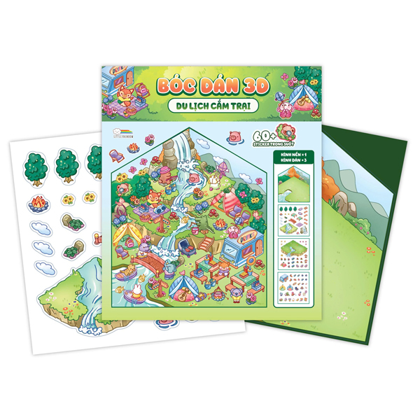 Bóc Dán 3D - Du Lịch Cắm Trại