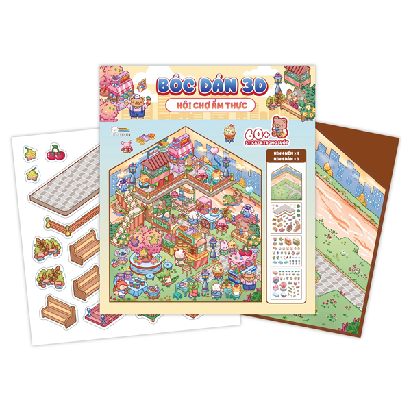 Bóc Dán 3D - Hội Chợ Ẩm Thực