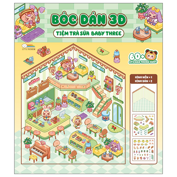Bóc Dán 3D - Tiệm Bánh Baby Three (Tái Bản 2025) - Ảnh 8