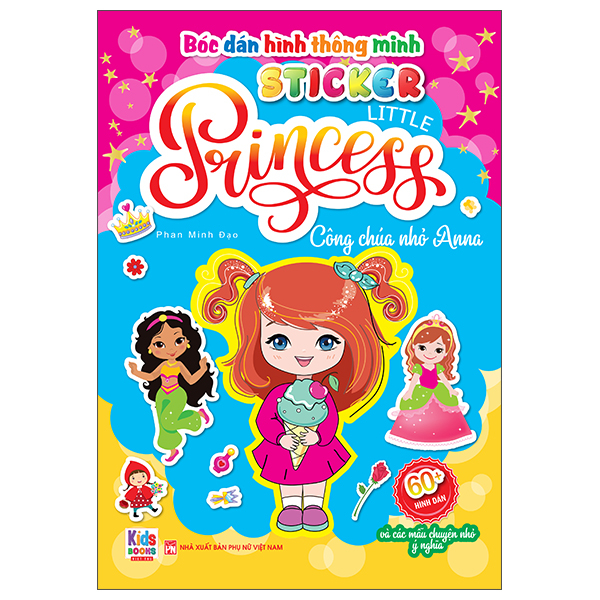 Boc Dan Hinh Thong Minh - Sticker Little Princess - Cong Chua Nho Anna