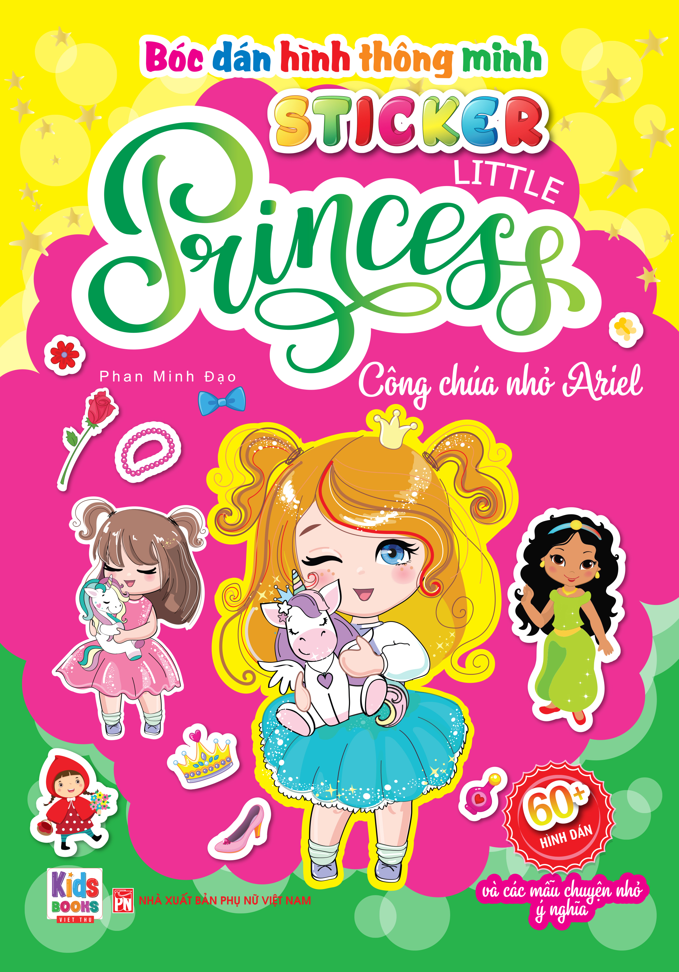 Bóc Dán Hình Thông Minh - Sticker Little Princess - Công Chúa Nhỏ Ariel - Ảnh 2